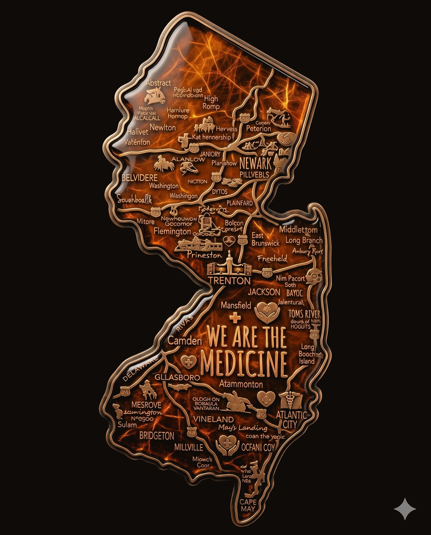 New Jersey: the home ground for the show's grassroots start.